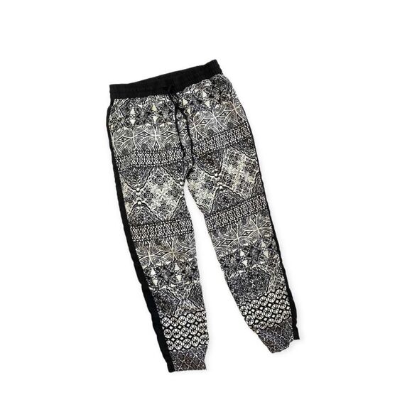 Womens Cato Pallazo Pull-On Drawstring Tribal Aztec Joggers Pants   - Sz S - Picture 1 of 1